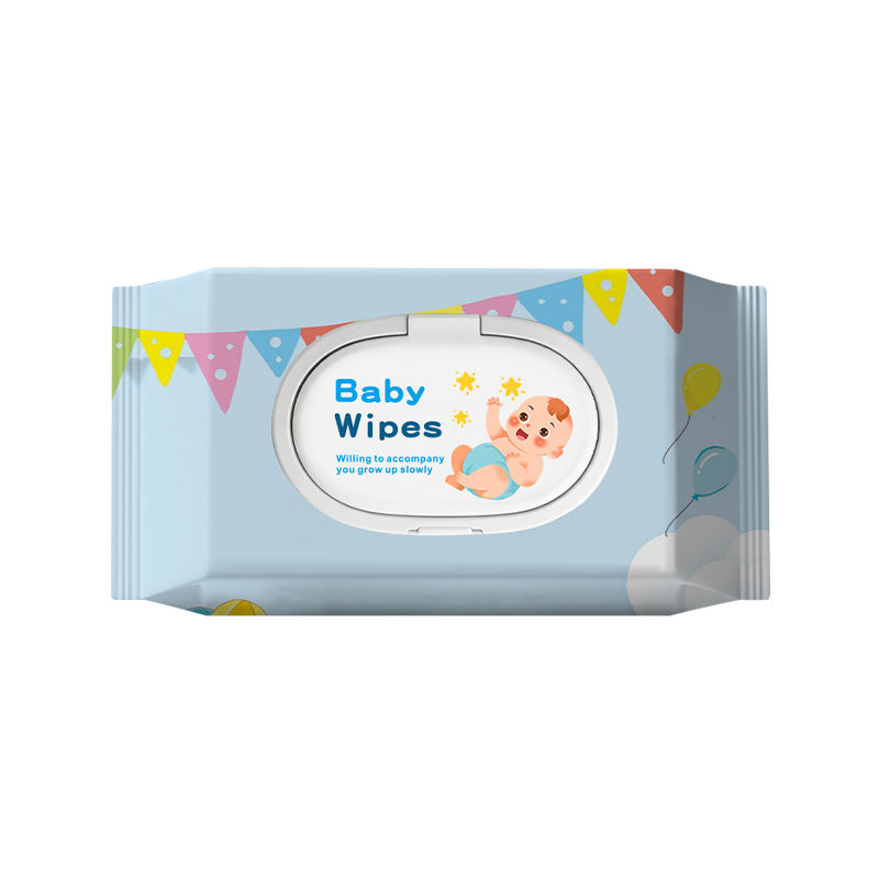 Factory Wholesale Eco-Friendly Super Soft Moist Flushable Baby Wipes Alcohol-Free and PH Balanced for Sensitive Skin Cleansing