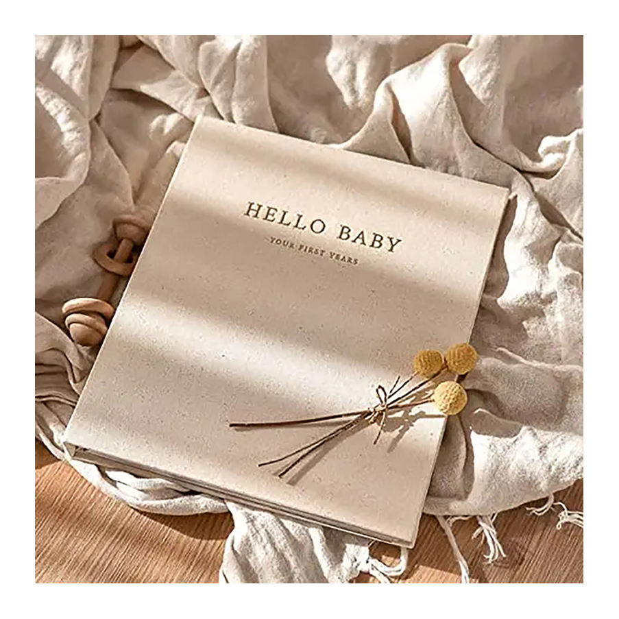 Custom Printing Pregnancy Book Keepsake Daily Gift Memory Record Baby First Book Journal