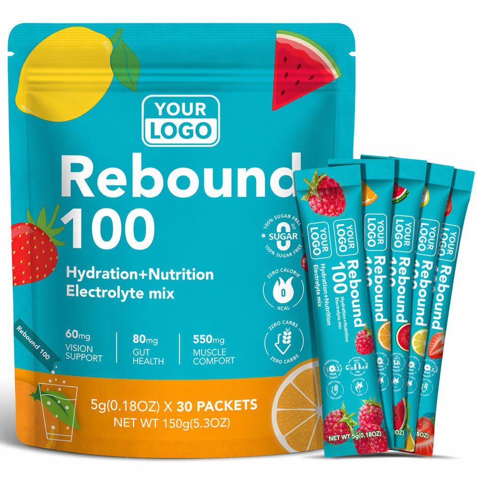 Electrolyte Hydration Powder drink 30 Sachets Sugar Free Zero Calorie Vegan Magnesium Supplement Fast Hydration Gut Sport