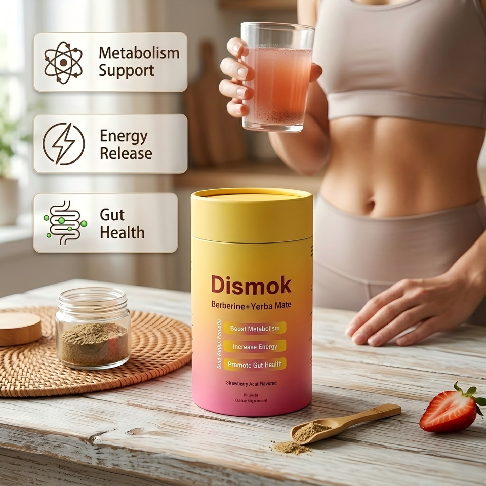ODM OEM Yerba Mate Herbal Instant Beverage Powder with 5-HTP Daily Digestive Wellness Supplement