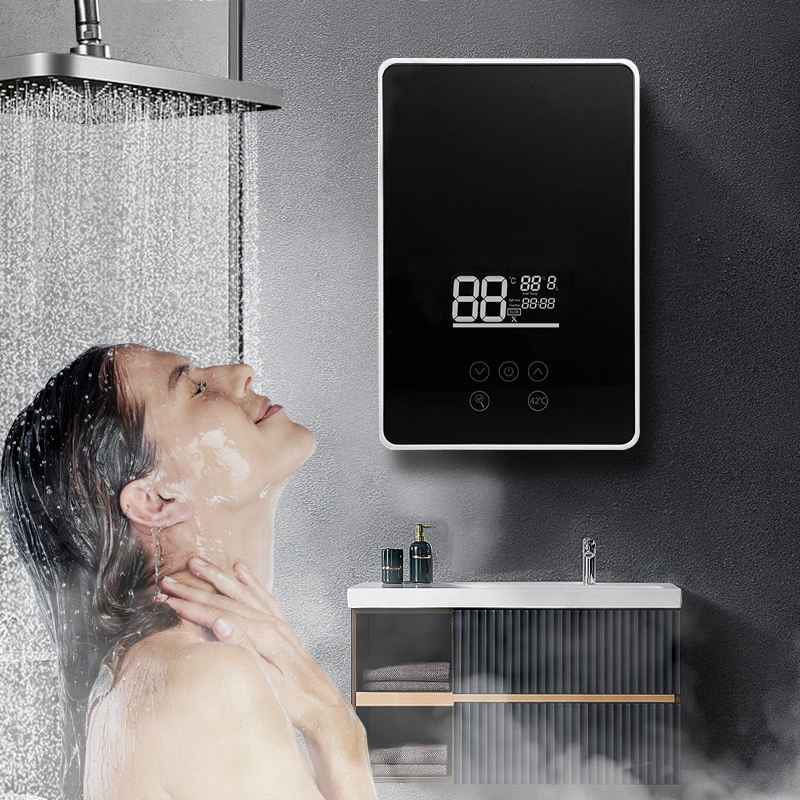 High Efficiency Energy Saving Fast Heating 3500W Hot Water Tankless Electric Instant Shower Water Heater