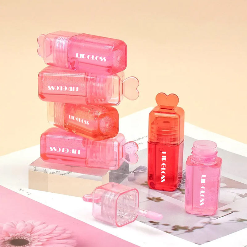 CC36539 Private Label Lip Jelly   Cruelty Free  Nude  Matte Liquid Lipstick Custom logo Long Lasting  Bear Shape Lipgloss