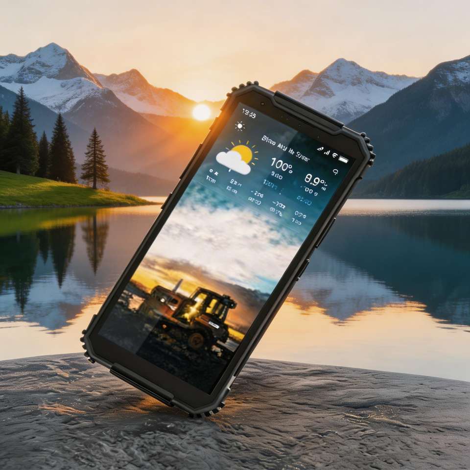 ZoomSmart Smartphone 4GB+64GB 5000mAh Battery 6 Inch Android 10 GSM/LTE Gaming IP68/IP69K 90Hz Shockproof French Waterproof