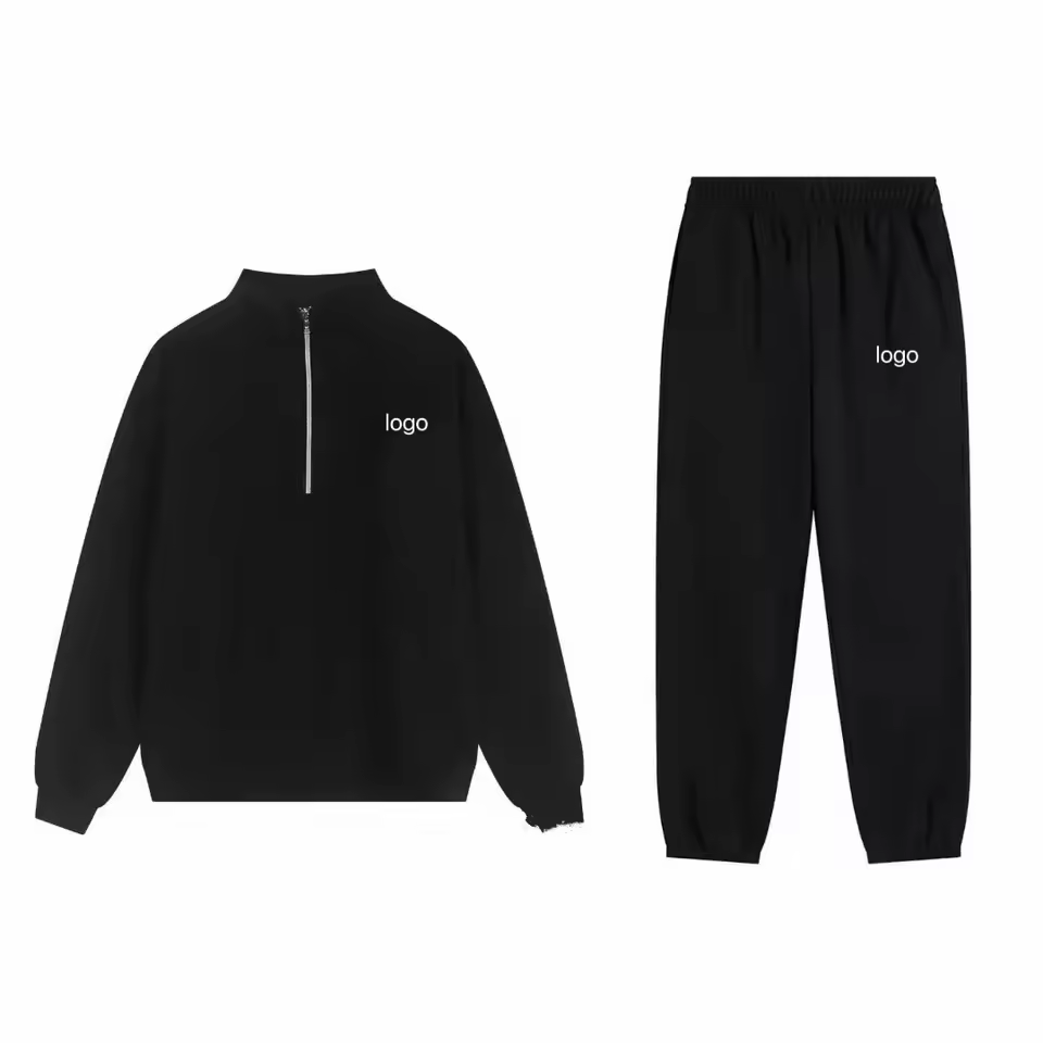 FloralCharm Hot Sale Wholesale High-Quality Letter Design Men's Sporty Casual Joggers Pants Sets Tracksuits for Men 1.1
