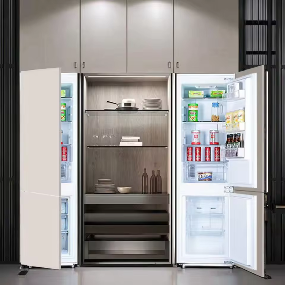 Factory Price Integrated Built-in Panel Ready Column Refrigerator Fridge or Freezer