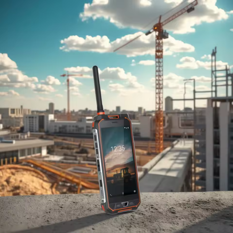 Aoro M5 Rugged Smart Phone Industrial Digital Intercom Ip68 Waterproof Mobile Phones