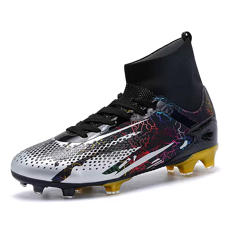 Brand Logo Custom Women Boys Professional AG FG TF Football Shoes EU 47 US 13 Plus Size Training Men Leather Soccer Cleats Boots