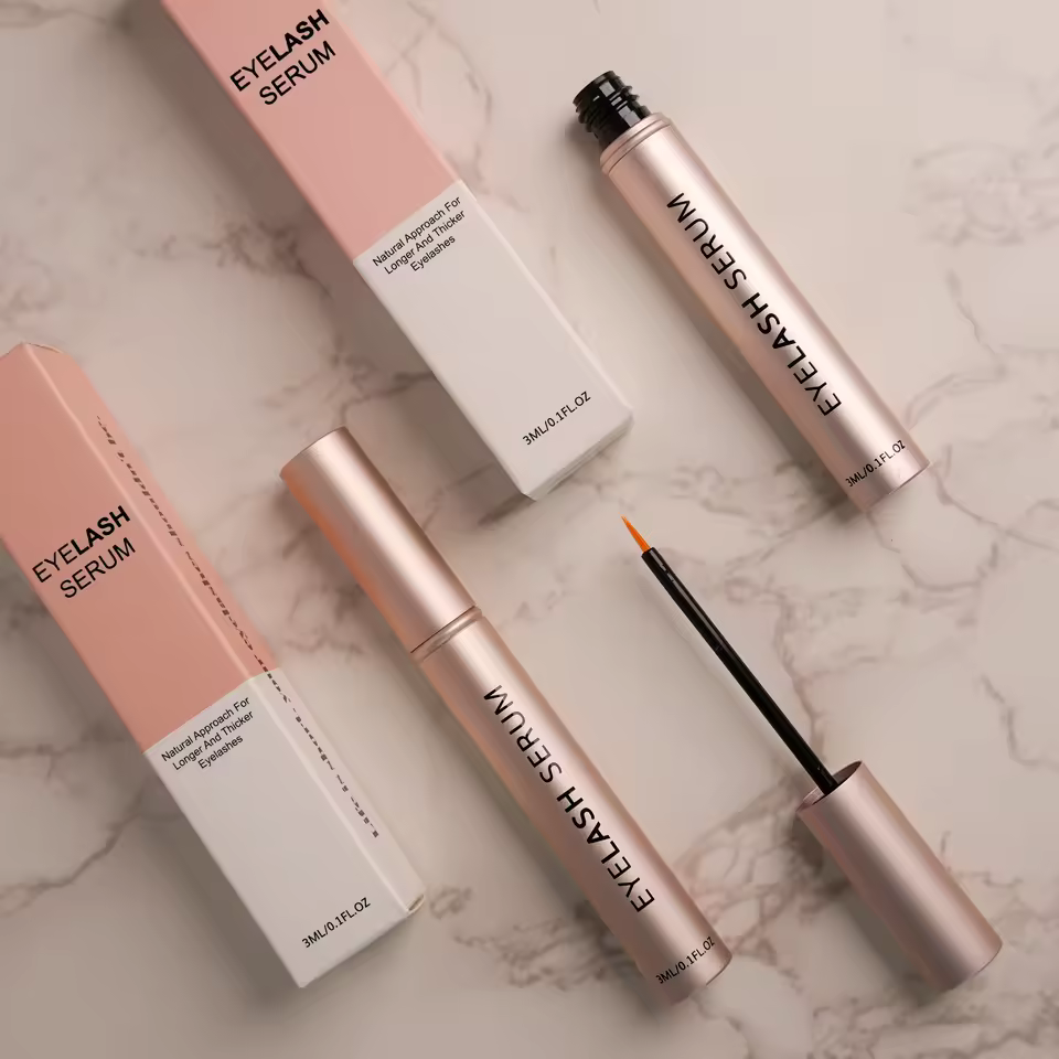 Prostaglandin Eyelashes Ingredients Bulk Biotin Vitamine Coating Hydration Eyelash Korean Black Eye Lash Serum to Grow Lashes