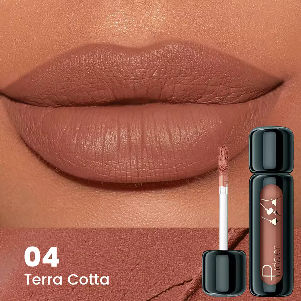 OEM/ODM Private Label Non-stick Cup Long Lasting Waterproof 10 Color Lip Mud Nude Velvet Matte Vegan Liquid Lipstick Custom Logo