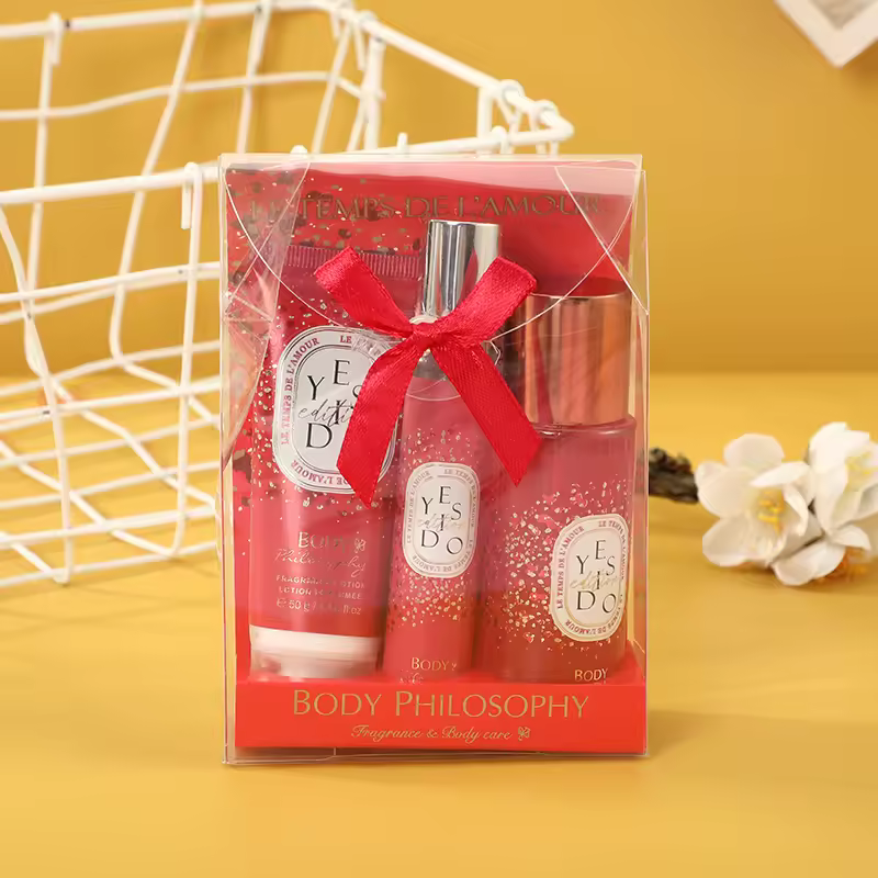Bodyphilosophy Private Label High Quality Eco-Friendly Luxurious Body Care Set Perfumes Body Mist and Lotion Gift Sets