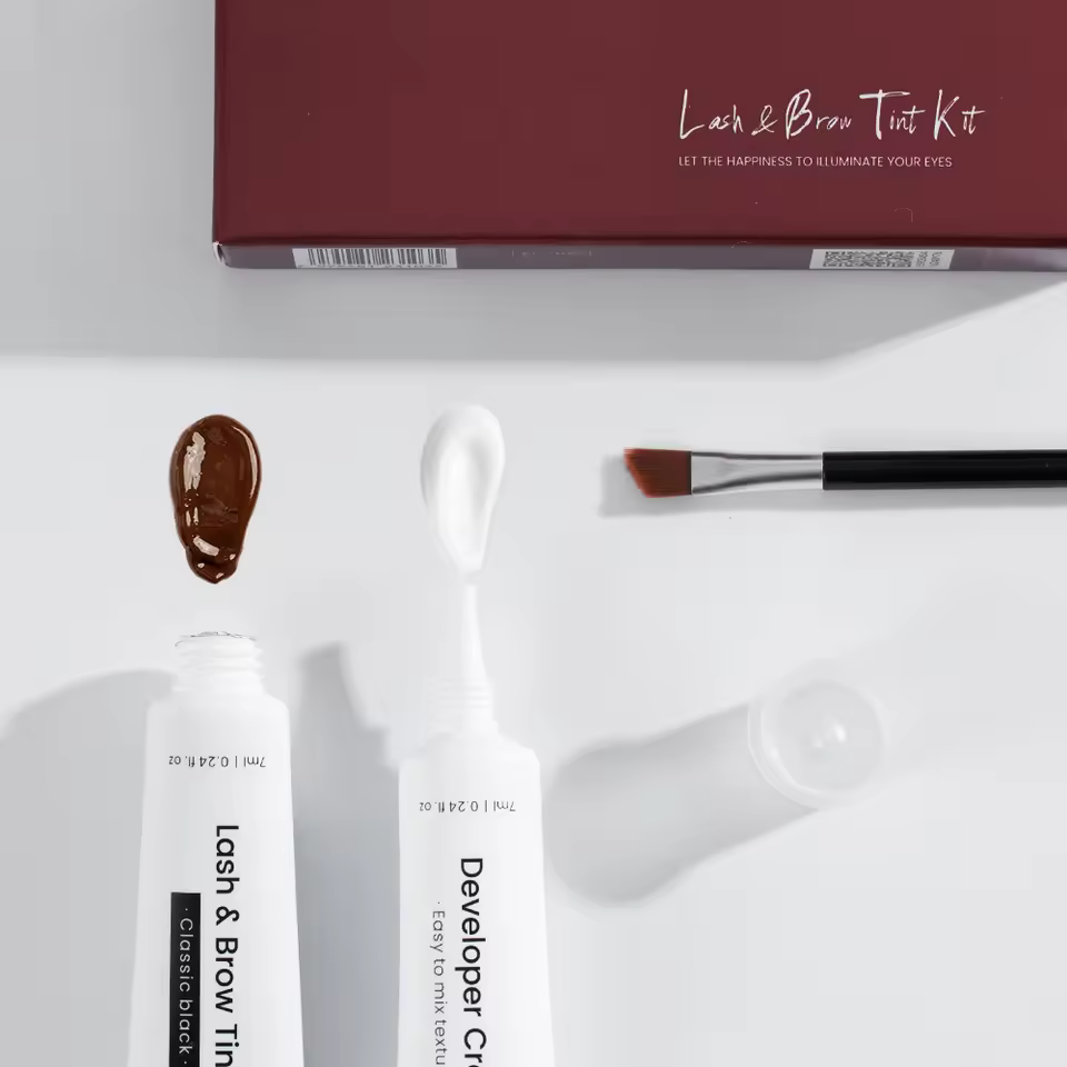Gollee Private Eyebrow Label Tinted  Natural Eye Brows Tint Kit Lash Tinting Kits and Lamination Kit Gel  Products