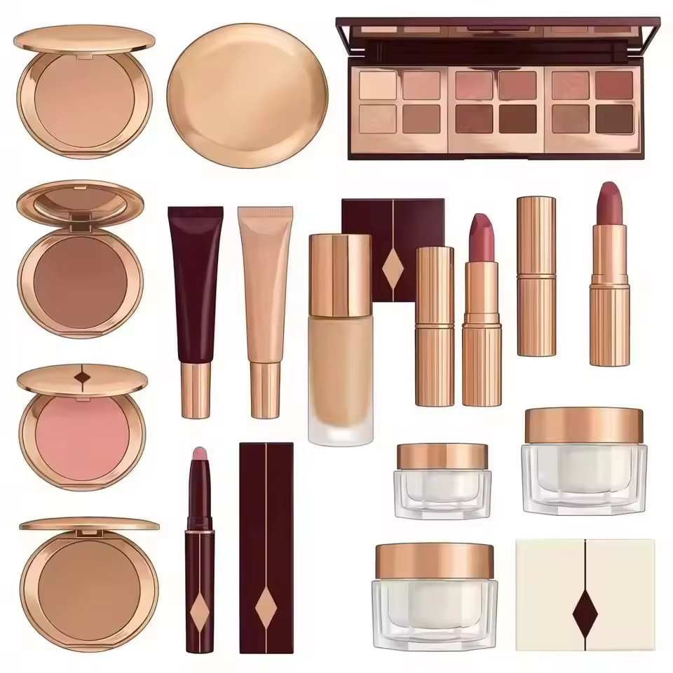 Luxury Beauty Cosmetics Wholesale for Waterproof Eyeshadow Long-lasting and Natural Finish ABS Powder for All Skin Types