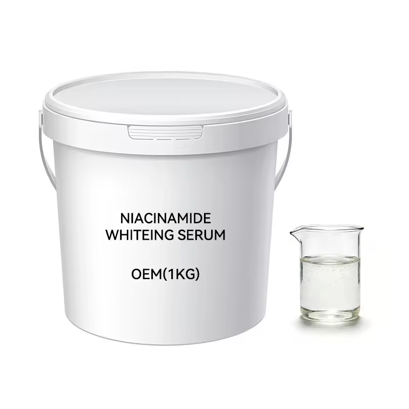 Private Label Skincare Manufacturer Cosmetic Raw Materials Semi Finished Cosmetics in Bulk Niacinamide Serum 5kg Tone up