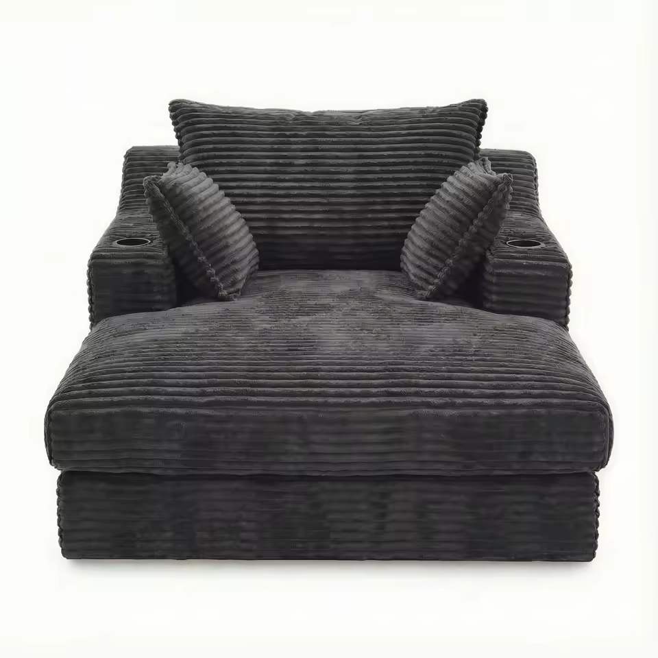 Vacuum Compressed Cloud Sofa Cream Fabric Bubble Chair Single Seat Modern Lazy Floor Couch for Living Room Lounge Furniture