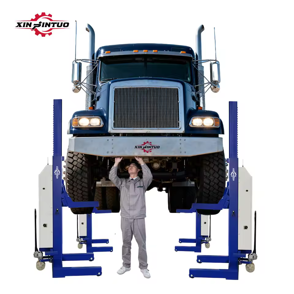 Xinjintuo High Quality Mobile Column Lifts Heavy Duty Vehicle Lifts Truck Bus Column Lifts for Sale