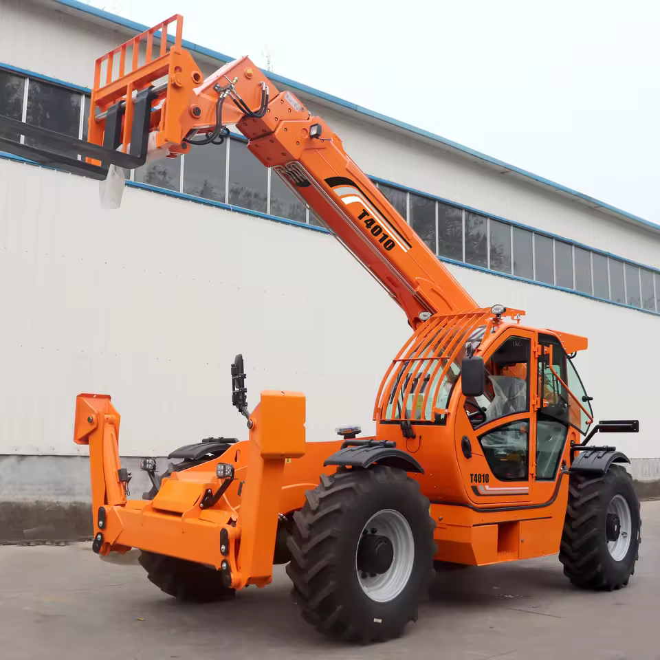 Telescopic Loader Mini Telehandler Diesel 4000kg Capacity 7m Lift Height Offroad Forklift