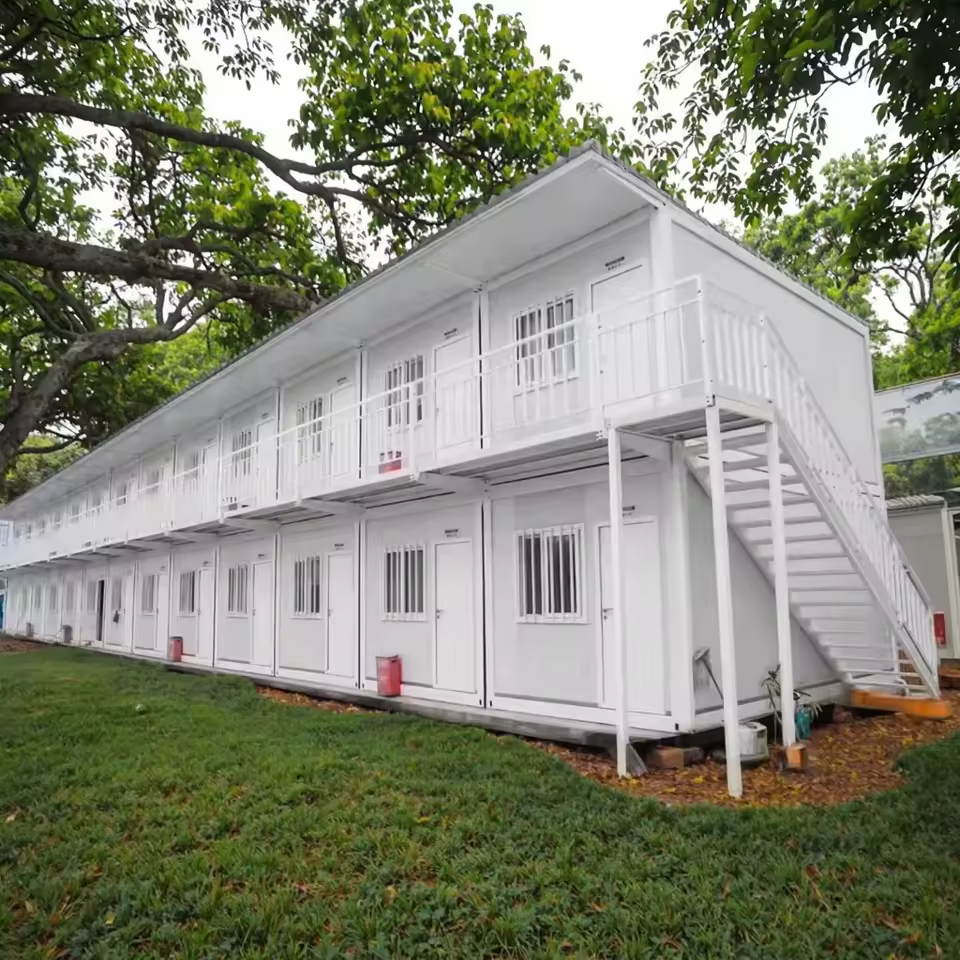 20 ft Modern Design Prefab Container House Portable Cabin Temporary Housing Solutions