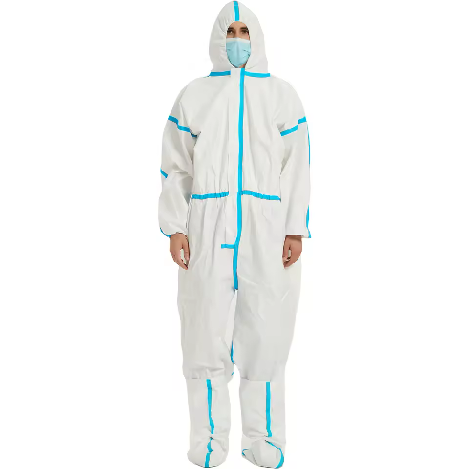 Factory Direct Sterile Medical Disposable Coverall Suit Work Clothes Medical Gown Protective Clothing