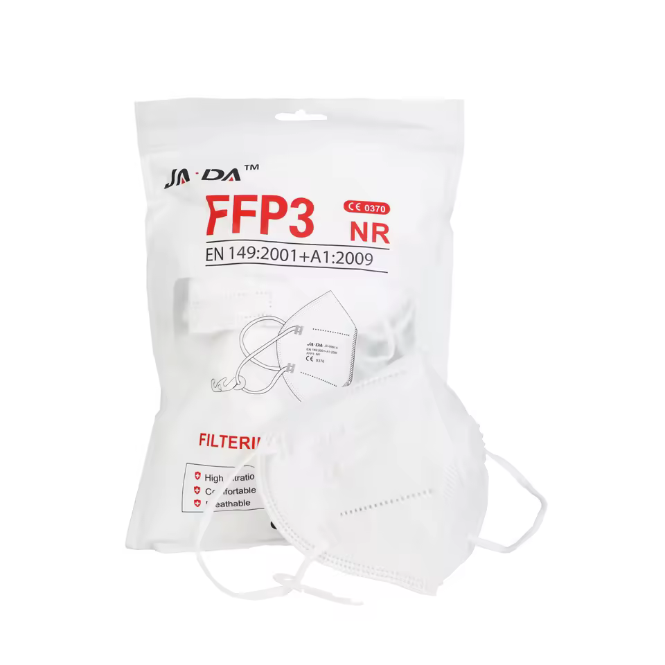 Factory Supply Disposable Ffp3 Flat-Fold Mask Ffp3 Facemask with Ce Certified