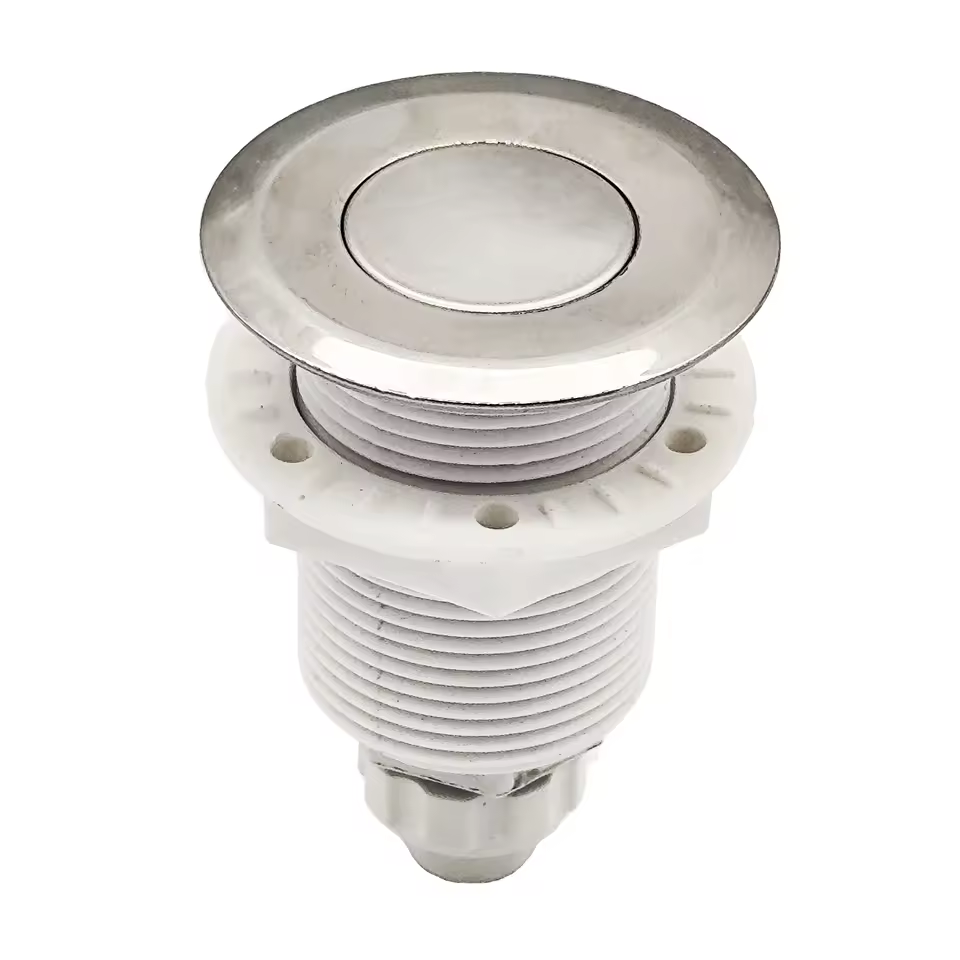 Stainless Steel Smart Electronic Bathtub Push Button Switch with 1NO1NC Combination Dot Illuminated for Spa Pool