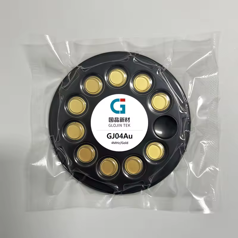 Piezoelectric Electronic Grade Quartz Crystal Blank for MEMS Film Thickness Monitor QCM Sensor Wafer