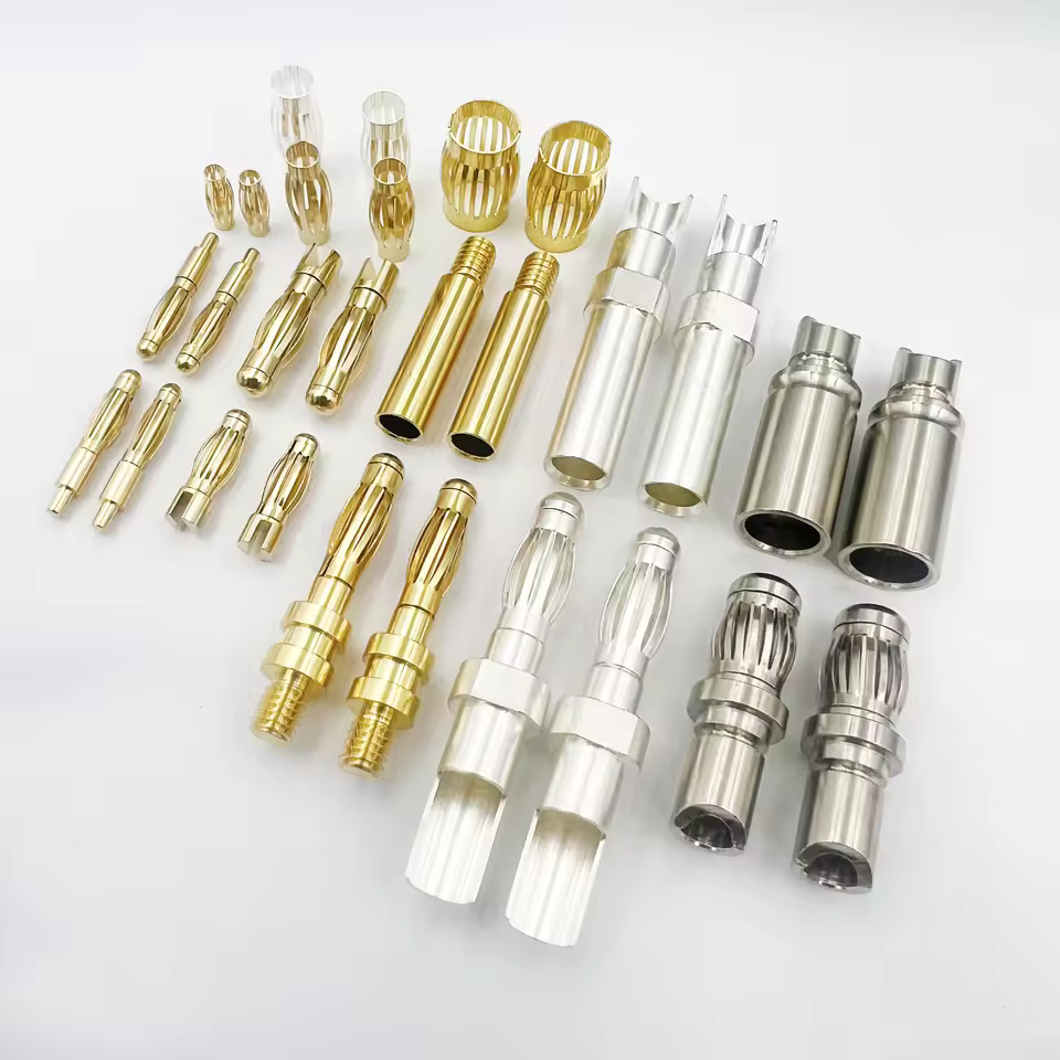 Factory Direct Competitive Price Waterproof Banana Plug Socket Gold Plated Brass Pin Wire Terminal Connector PCB Circuit