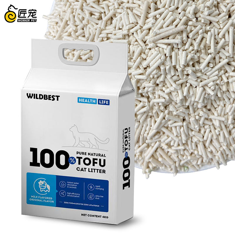 Eco-Friendly Tofu Cat Litter Flushable Health Monitoring Silica Gel Factory Wholesale Price with OEM Options