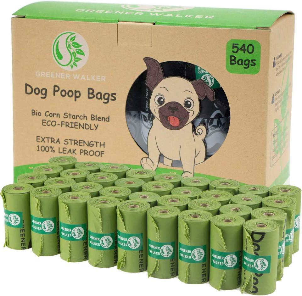 Hot Sale Printed 100% Leak-Proof Biodegradable Scented Dog Poop Bags Biodegradable