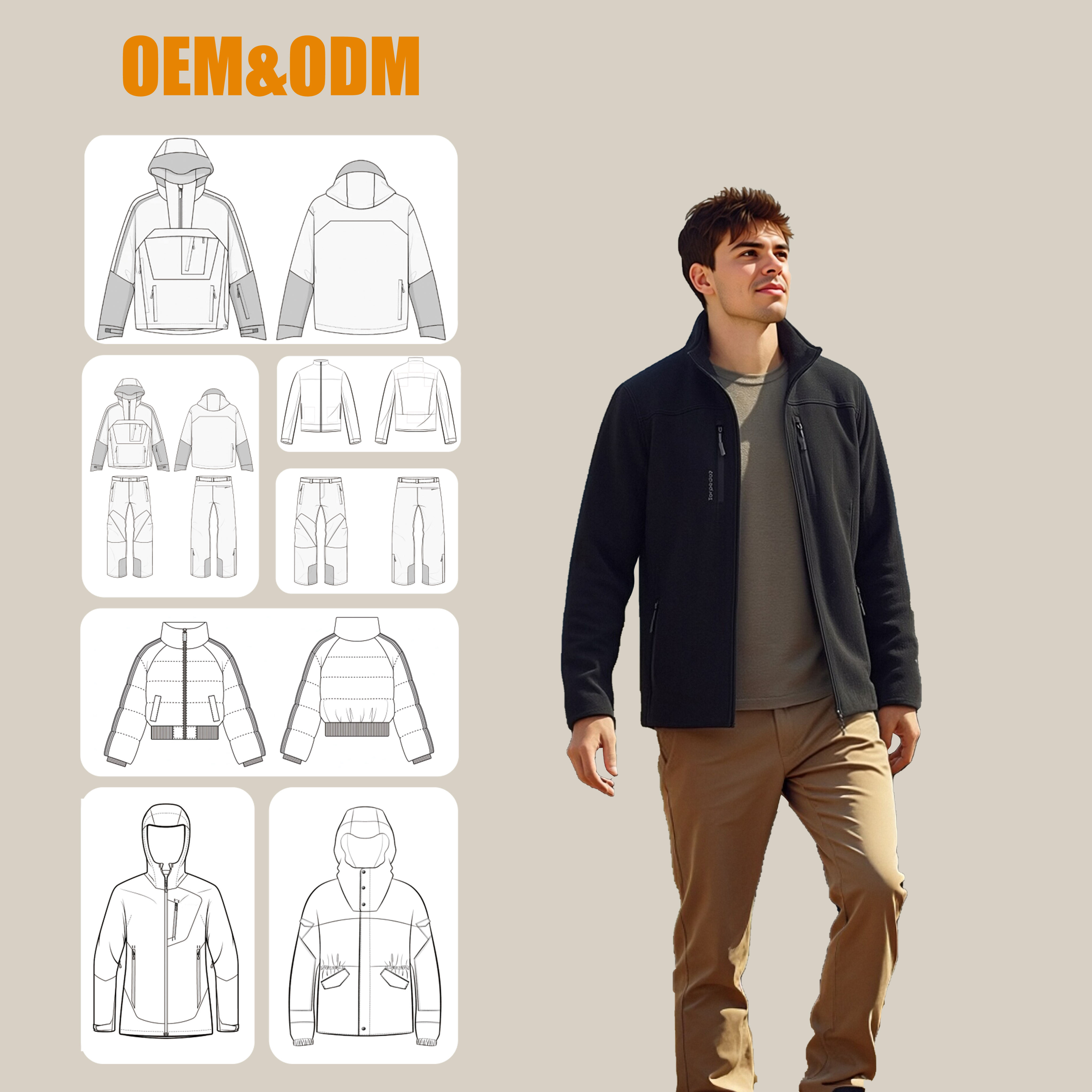 Men Waterproof Softshell Jacket Hiking Outdoor Sports Coat
