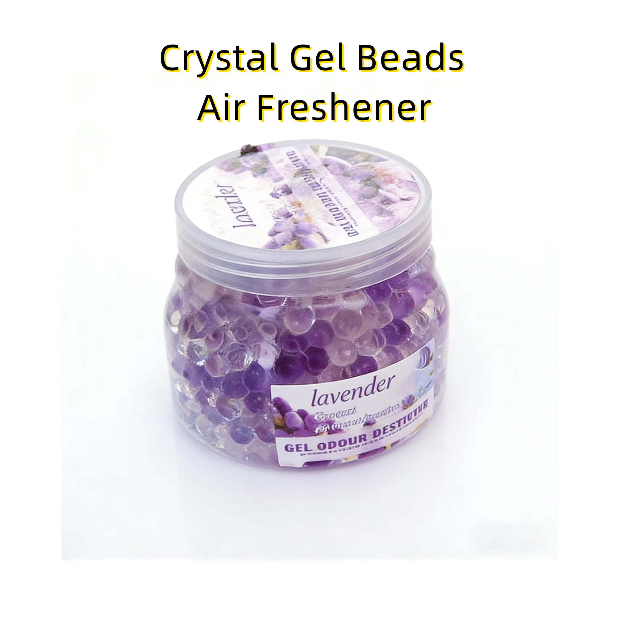 Crystal Gel Beads Air Freshener Long Lasting Fragrance Deodorizer for Home Bathroom Toilet OEM Private Label Wholesale