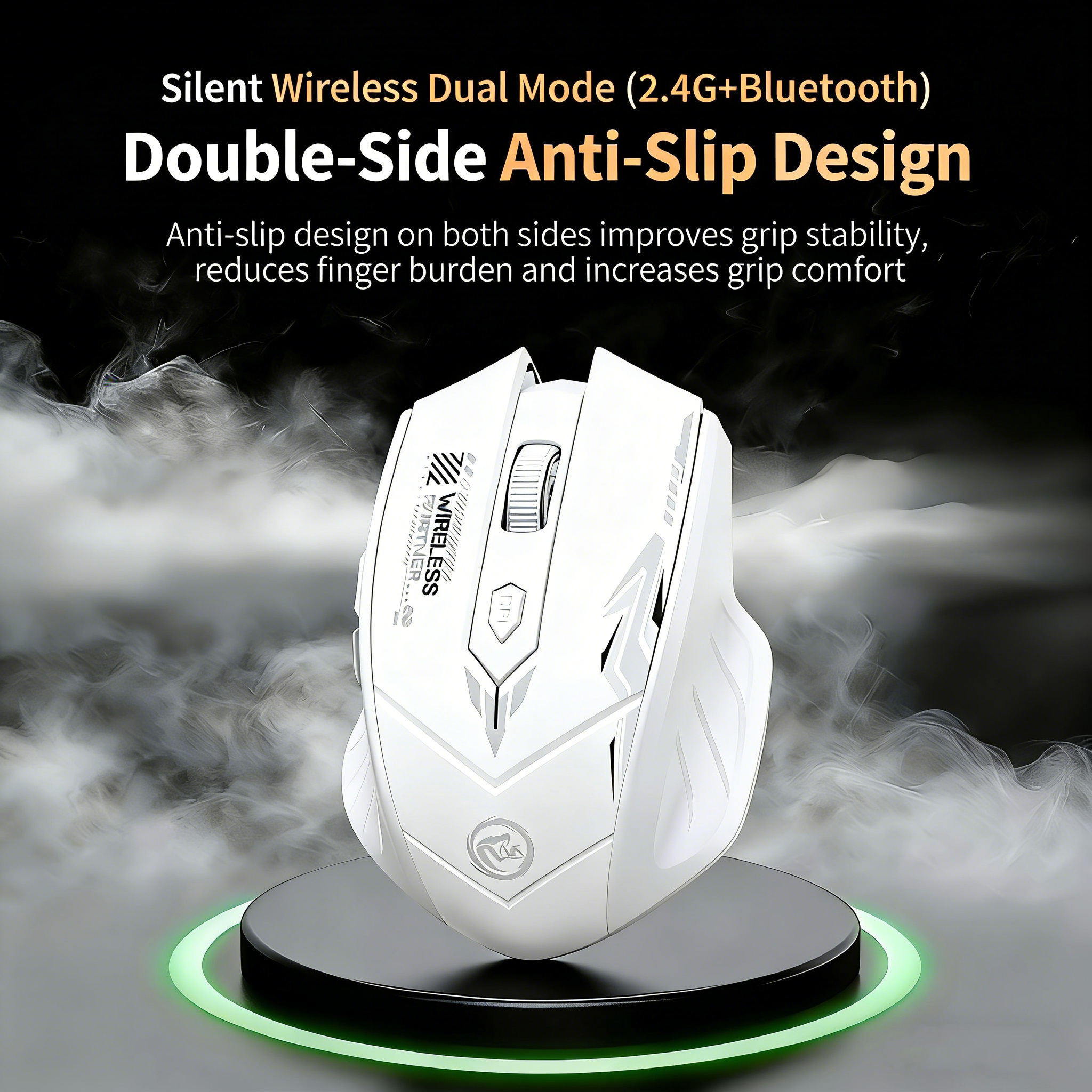 Rechargeable Bluetooth Gaming Style Mouse for Laptop 6D Mouse for PC Computer Gamer Wireless Game Mouse