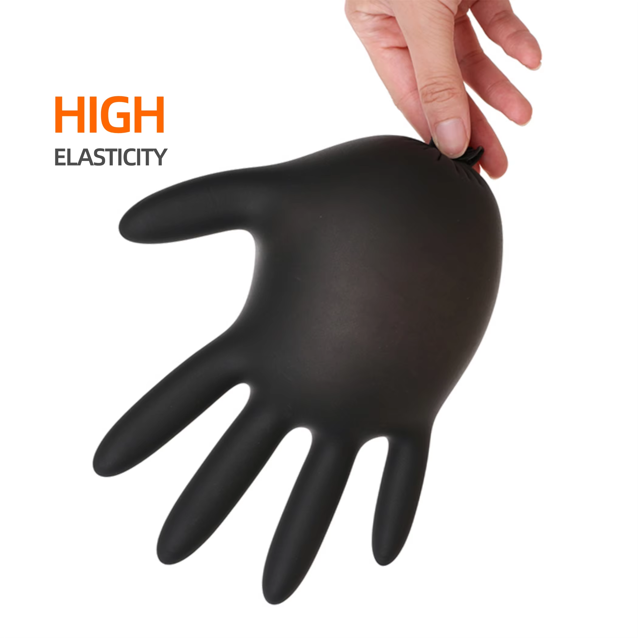 Disposable Nitrile Examination Gloves 4-8 Mil Thickness 100 Pcs/Box Customizable Medical Food Handling Transparent Latex-Free Non-Sterile OEM