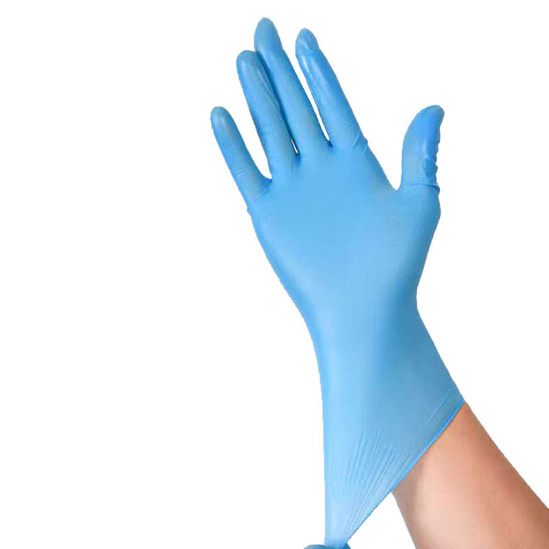 Disposable Mixed Nitrile Gloves for Housekeeping and Cleaning, Inspection Plastic Waterproof Rubber Nitrile Protective Gloves