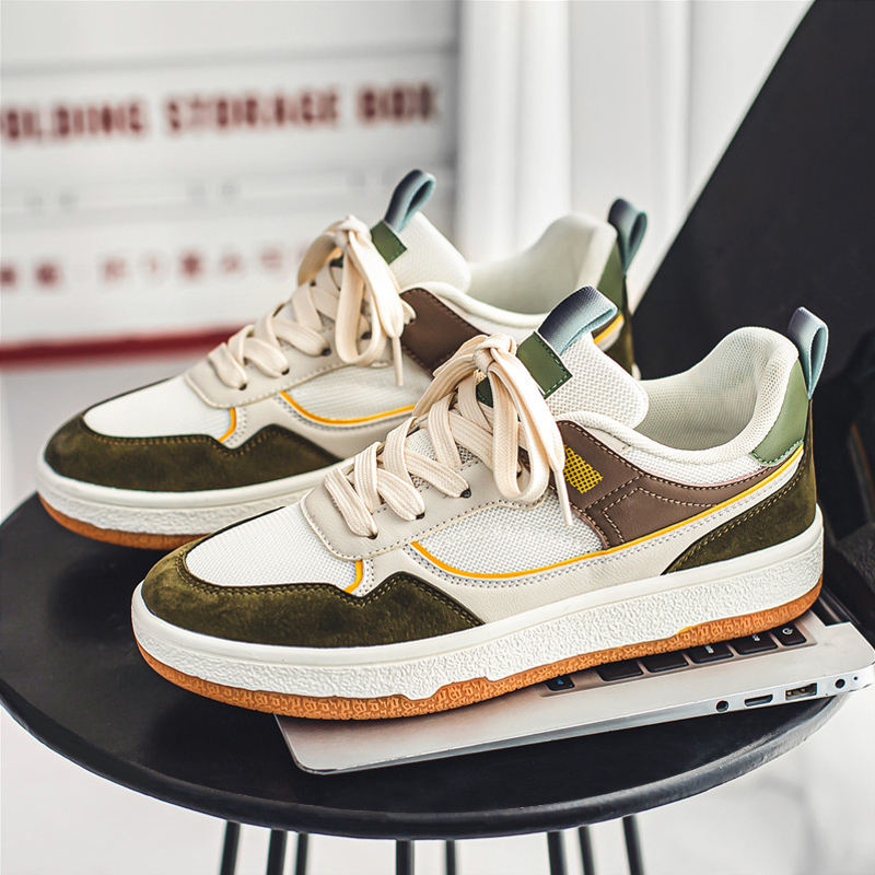 QILOO Custom Running Sneakers for Men OEM/ODM Casual Basketball and Skateboarding Shoes with Breathable Mesh Insole for Summer
