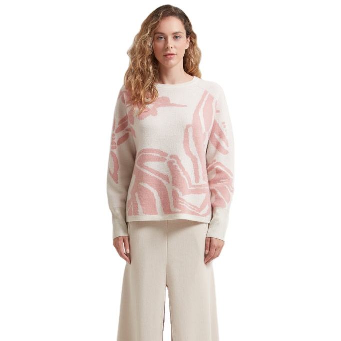 Women's cashmere pullover sweater crew neck sweater
